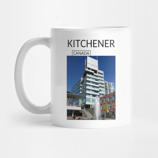 Kitchener Ontario Canada Gift for Canadian Canada Day Present Souvenir T-shirt Hoodie Apparel Mug Notebook Tote Pillow Sticker Magnet by Mr. Travel Joy